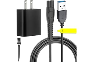PALREY 5V Charger Cord for Philips Norelco OneBlade QP2724 QP2834 S7887 S5880 MG5910 MG7910 MG9510 MG9520 PQ888 PQ889, One Blade Charger Replacement Power Cord USB Charging Cable