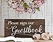 Guest Book Sign Wooden for Wedding, Cabin, Beach or Rental House by Elegant Signs