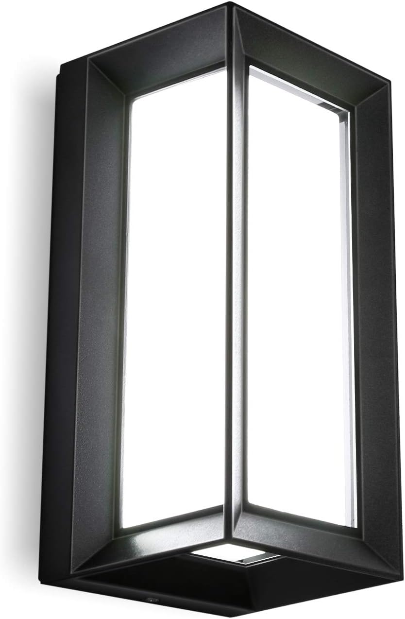 Glighone Outdoor Wall Light Exterior Modern Wall Lamp Garden LED