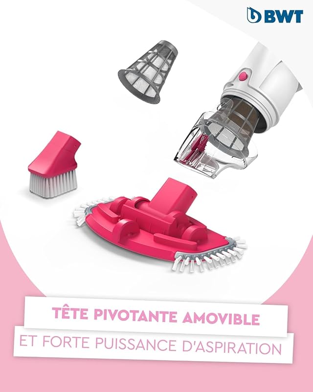 Aspirateur de Piscine BC30 | Nettoyage Efficace de piscines jusqu'à 15 m³ | Fonctionnement sans Fil avec Une liberté de Mouvement maximale | Puissance d'aspiration élevée