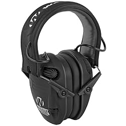 Walker's Rechargable Earmuffs (Black) and Gel Ear