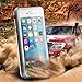 iPhone 6s Waterproof Case,Eonfine iPhone 6 Case Clear Protective Case IP68 Certified With Touch ID Screen Protector Ultra Slim Shockproof Case Cover for iPhone 6/6S White