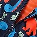 Little Boys Dinosaur Printed Jacket Coat, Hooded Jackets Breathable Mesh Lined Windbreaker For Toddler 2-8 Years