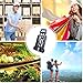 Luggage Cart Folding Compact Lightweight Utility Cart for Luggage/Personal/Travel/Auto/Moving and Office Use Portable Fold Up Hand Cart