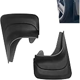 Hugwits 2 PCS Car Mud Flaps, Front and Rear Mudguard Replacement, Scratch-Resistant &amp; Impact-Resistant Rubber Mudguards Protector, Universal for Most Cars SUVs and Trucks
