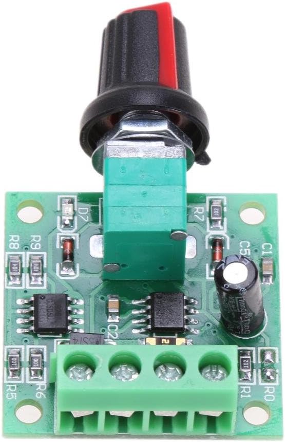 Motordrehzahlregler DC 1,8-12V 2A - PWM Geschwindigkeitsregler Für Gleichstrommotoren