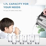 Midea Electric Kettle 3000W 1.7L Stainless Steel LED Indicator Dry Burn Protec view 2