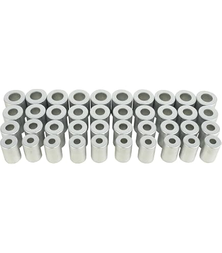 10 Ferrures Laiton 7330B Pour Tuyau Air/eau – 3/8 ID, .725 OD, .968 L