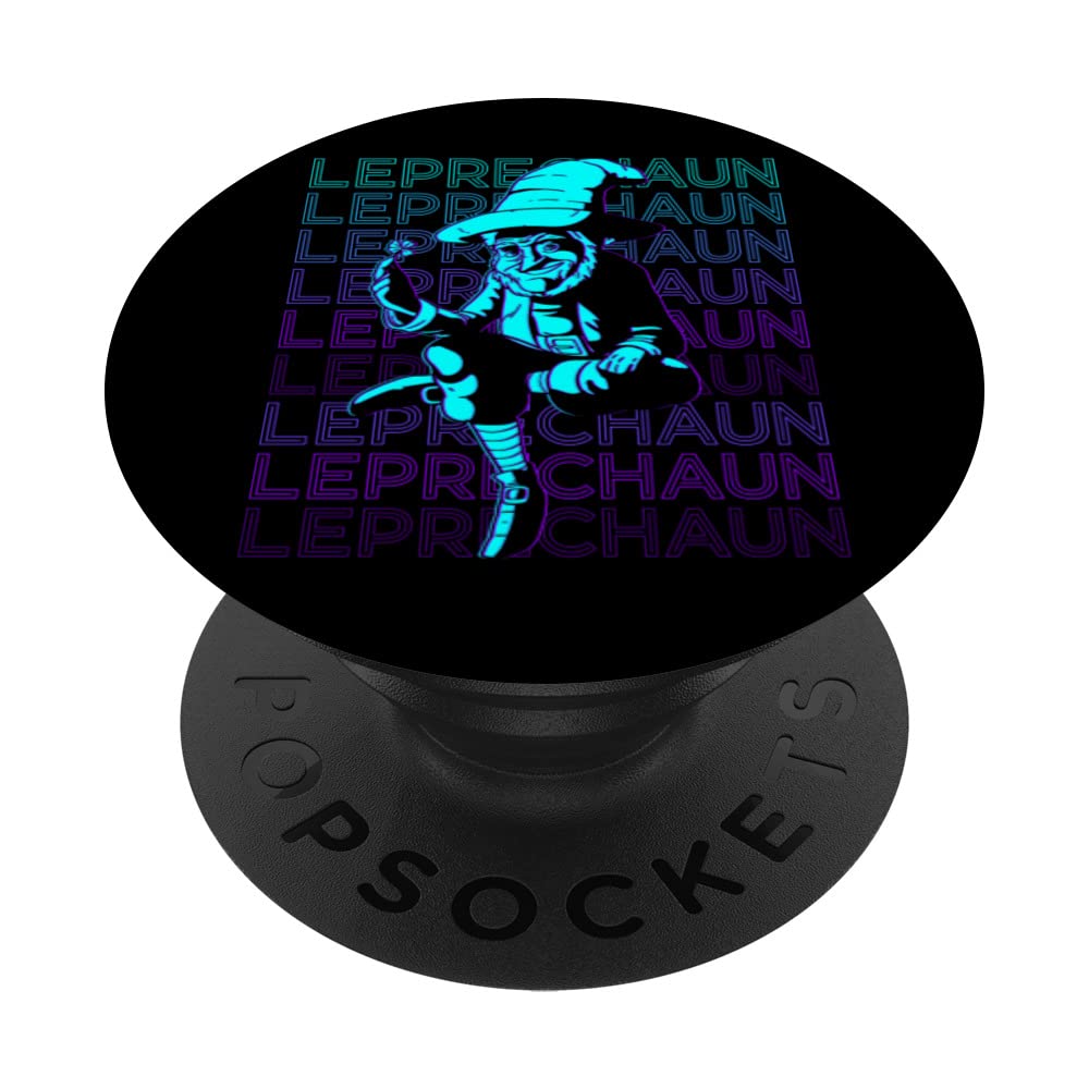 Leprechaun Retro PopSockets Swappable PopGrip
