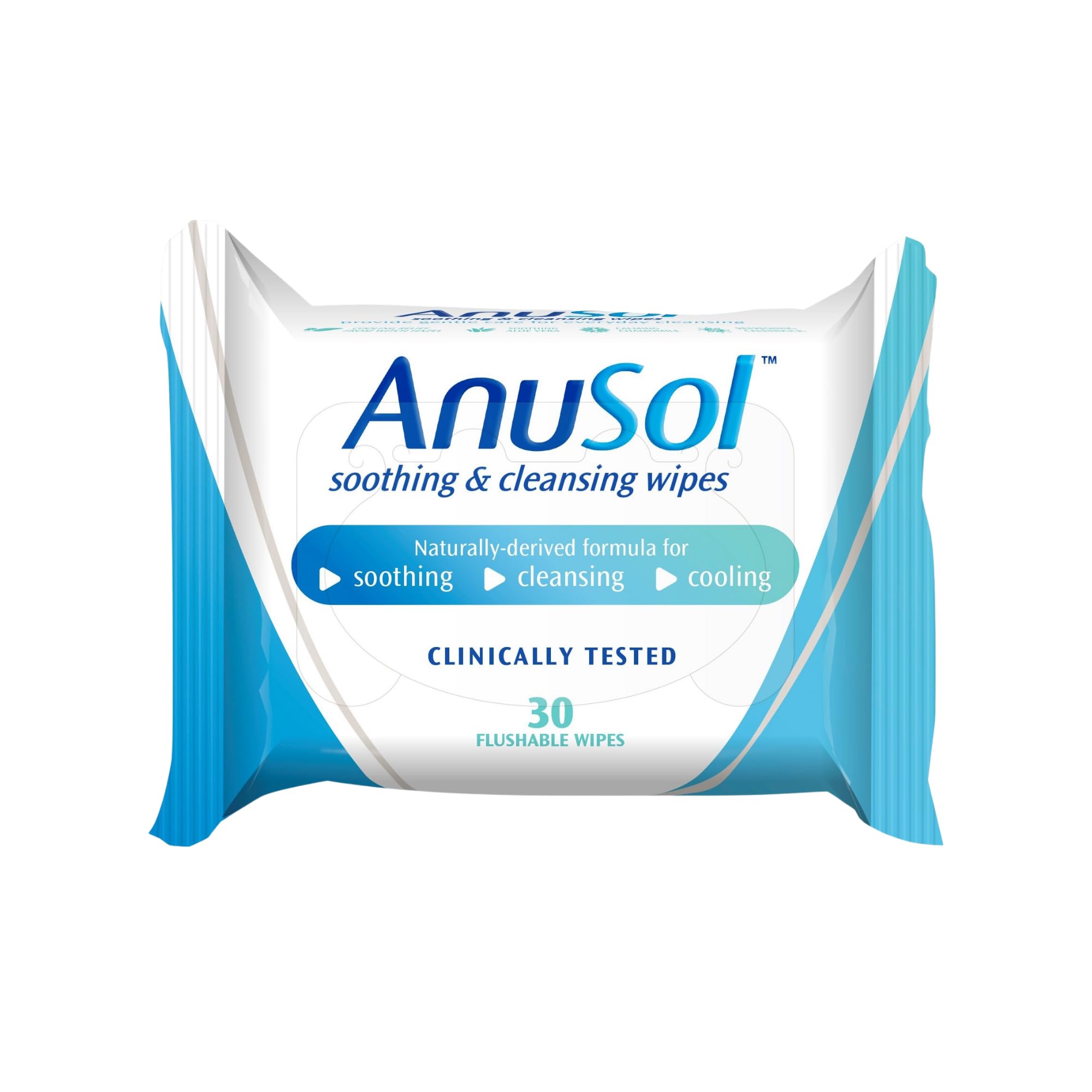 Anusol Soothing & Cleansing Wipes,30 Count (Pack of 1)