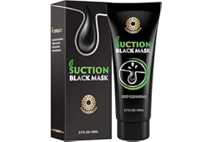 TOTCLEAR Blackhead Remover Mask, 80ML Purifying Peel Off Mask Remover Mask, Charcoal Face Mask for Deep Cleansing Blackheads