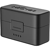 Y-Kocos Carrying Case Compatible with DJI Mic Mini, Silicone Travel Waterproof Hard Protective Cover Case for DJI Mic Mini Microphone- Black