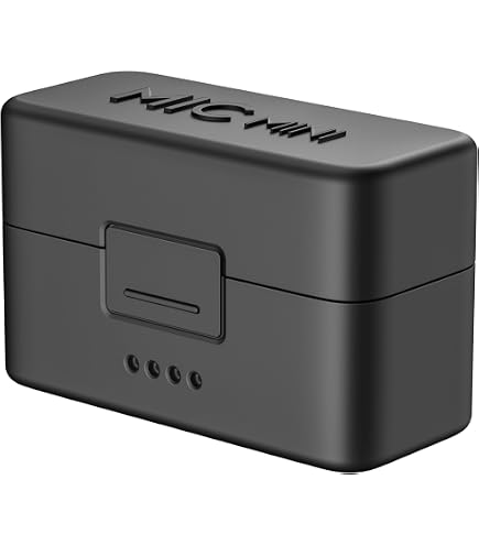 Housse De Protection En Silicone Pour DJI Mic Mini - Étui Souple Anti-chocs - Noir - Compatible Avec Le Boîtier De Charge