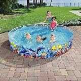 Bestway Sea Animals Paddling Pool Kiddie Pool 2,074L 2.44m x 0.46m view 2
