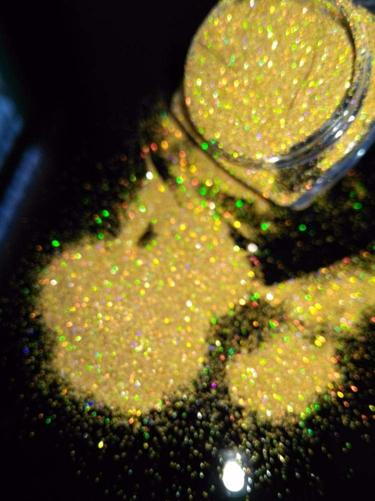 Acrylic UV Nail Art Glitter Powder Dust Tips Decoration Laser Rainbow Gold Makeup Glitter Art Tips Decoration