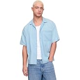 Gap Men's Denim Boxy Woven Shirt