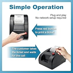 KOQICALL Ticket Dispenser Take a Number 57mm
