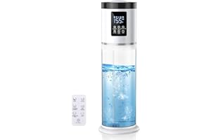 Humidifier Large Room, 8L/2.1Gal Humidifiers for Bedroom with Clear Tank, 4 Mist Modes, 7 Color Lights, 16H Timer, Auto Shut-