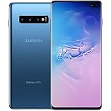 Samsung Galaxy S10+, 128GB, Prism Blue - Fully Unlocked (Renewed)