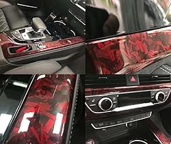 LZLRUN Forged Matte Carbon Fiber Black Vinyl Wrap