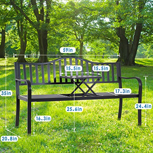 Metal Garden Bench Park Bench Bench Chair Outdoor Benches Clearance