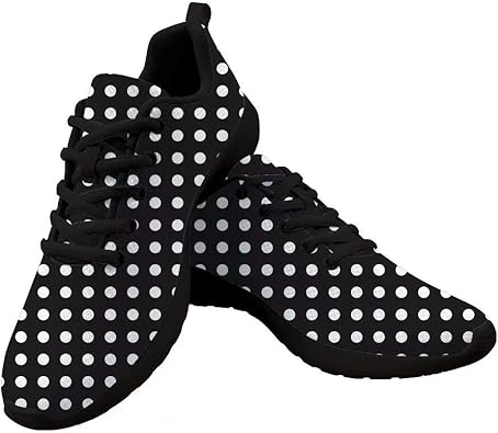 polka dot tennis shoes
