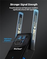BrosTrend Wi Fi 6 AX3000 to Ethernet Adapter Gigabit Port Dual Band Bridge view 4