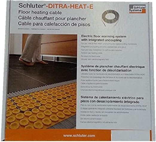 Ditra Heat Cable Dhehk12016 Schluter 120 V