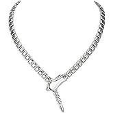 FANZE Snake Necklace for Women,Adjustable Punk Gold Snake Choker Necklace Halloween Gifts Party Multi-Purpose Jewelry