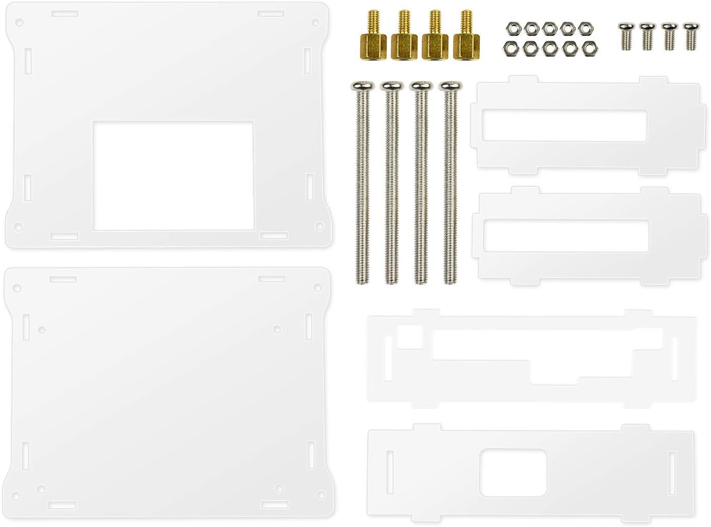 Waveshare Jetson Nano 2GB Developer Kit Acrylic Clear Case with Precise Opening Design Easy Access for GPIO and Camera Port - Image 4
