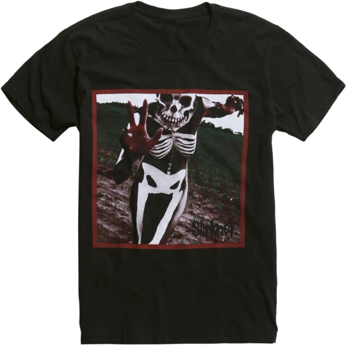 Hot Topic Slipknot Skeleton Body TShirt