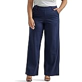 Lee Womens Ultra Lux Comfort Any Wear Wide Leg Pant