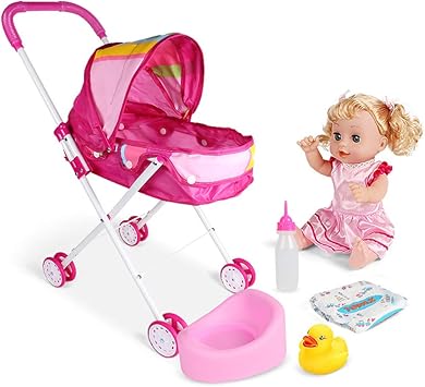 dolly and pram set