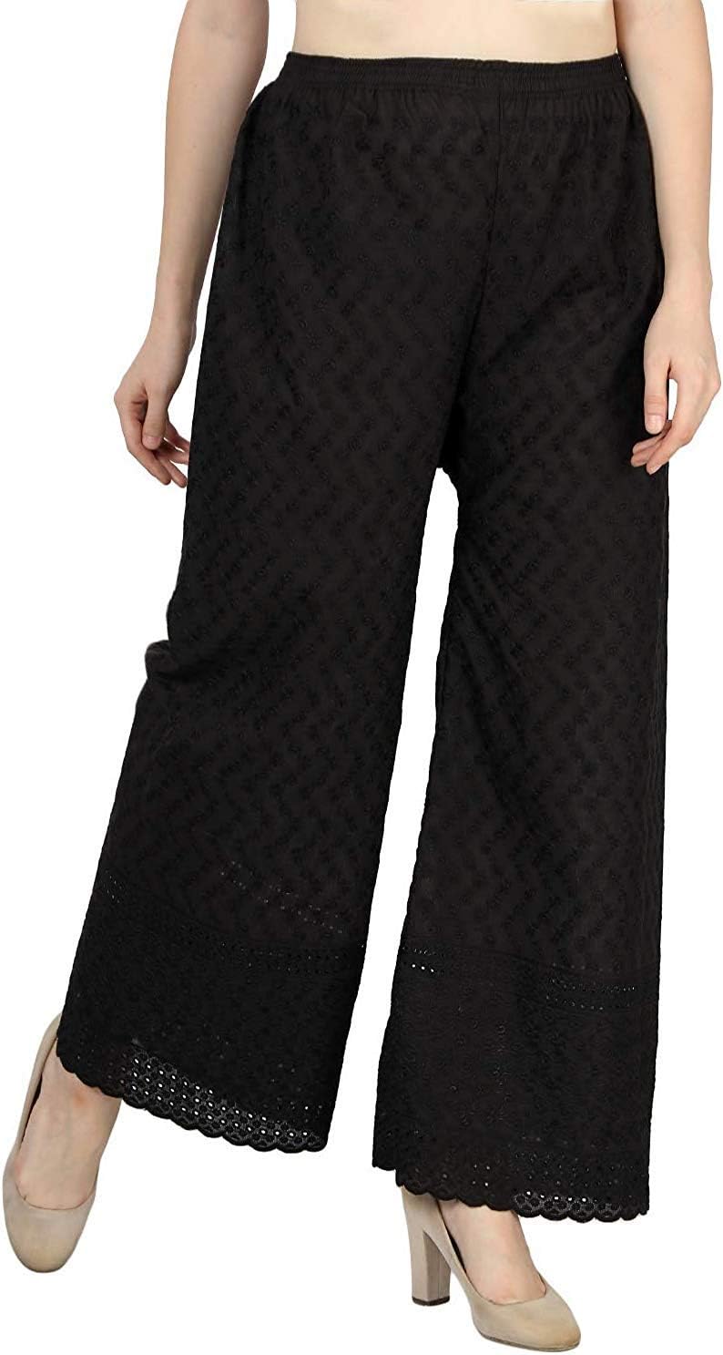 TRENDY LOOKSWomen's Regular Fit Palazzo Pants