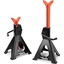 Universal Floor Jack Rubber Pad 8 Pack S - 3 Inch Square Slotted Frame Jack Pad Adapters Floor Jack Extension - View #4