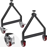 Insaga Wire Spool Rack Portable Cable Caddy with Wheels Wire Dispenser | Full Carbon Steel Frame ,Scratch-Resistant Powder Coat Finish,Folds Flat for Compact Storage, Lightweight, 220lbs Capacity