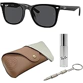 Ray-Ban RB4420 Square Shape Sunglasses with Official RAYBAN Eyewear Kit