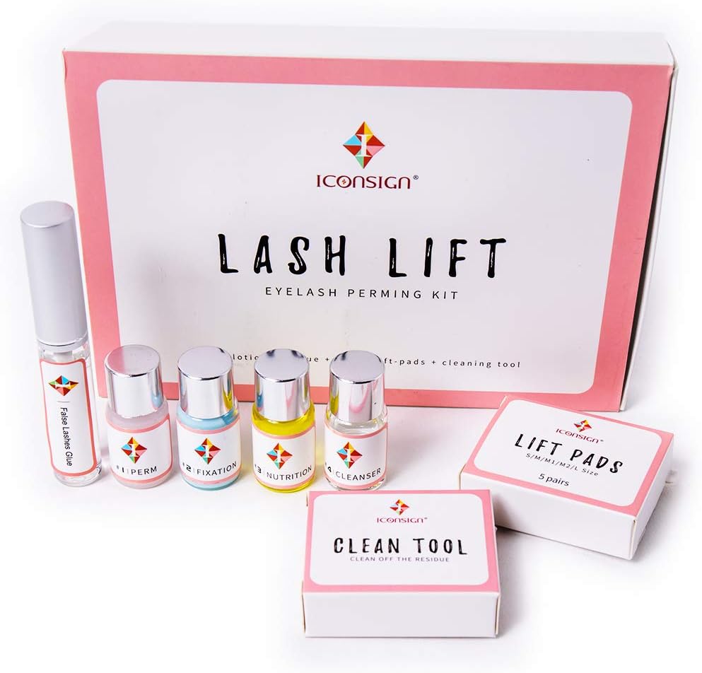 Eyelash Lift Kit, Eyelash Perm Kit, Lash Curling, Effective Economical Lash Lifting with Whole Tools, Semi-Permanent Curling Perming Wave Suitable For Salon