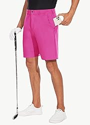 JWM Mens 7" Stretch Golf Shorts - Lightweight