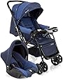 Travel System Reverse Rajado, Cosco, Azul (Rajado)