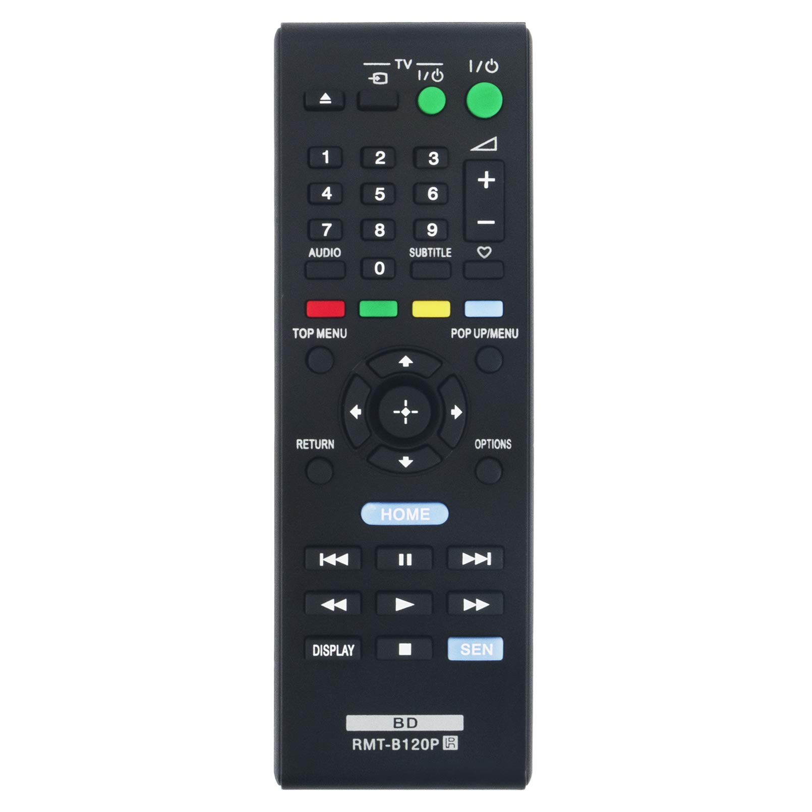 ALLIMITY RMT-B120P Remote Control Replace fit for Sony Blu-ray DVD Home Cinema System BDP-S1100 BDP-S185 BDP-S186 BDP-S4100 BDPS1100 BDPS185 BDPS186 BDPS4100