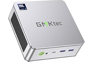 GMKtec Mini PC Intel Ultra 5 125H (Turbo 4.5GHz, 14C/18T) 32GB DDR5 5600MHz 1TB PCie 4.0 SSD Thunderbolt 4/ USB 3.2 * 4/ Inte
