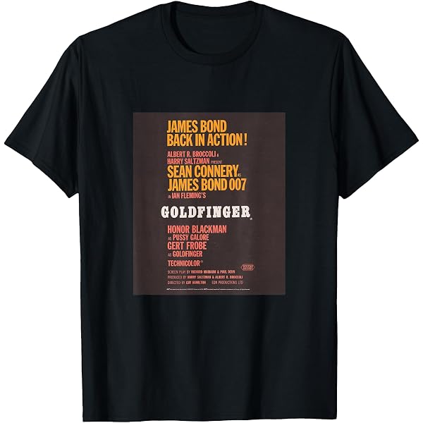 Amazon.com: Official James Bond 007 Dr. No T-Shirt : Clothing 