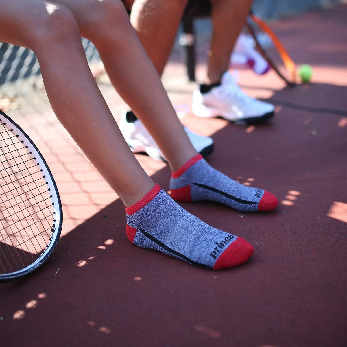 Prince Boys' Low Cut Athletic Socks with Cushion for Active Kids: Clothing