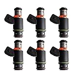 TRQ Fuel Injector Set Compatible with 1997-2000
