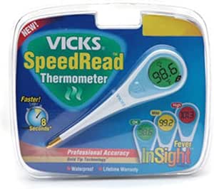 Amazon.com: Vicks SpeedRead Thermometer V912F-24 1 Each (Pack of 6