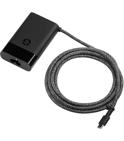 PC周辺機器 hp - hp 65W Slim Adapter Amazon.com: HP 65W Laptop Travel Power Adapter (4.5