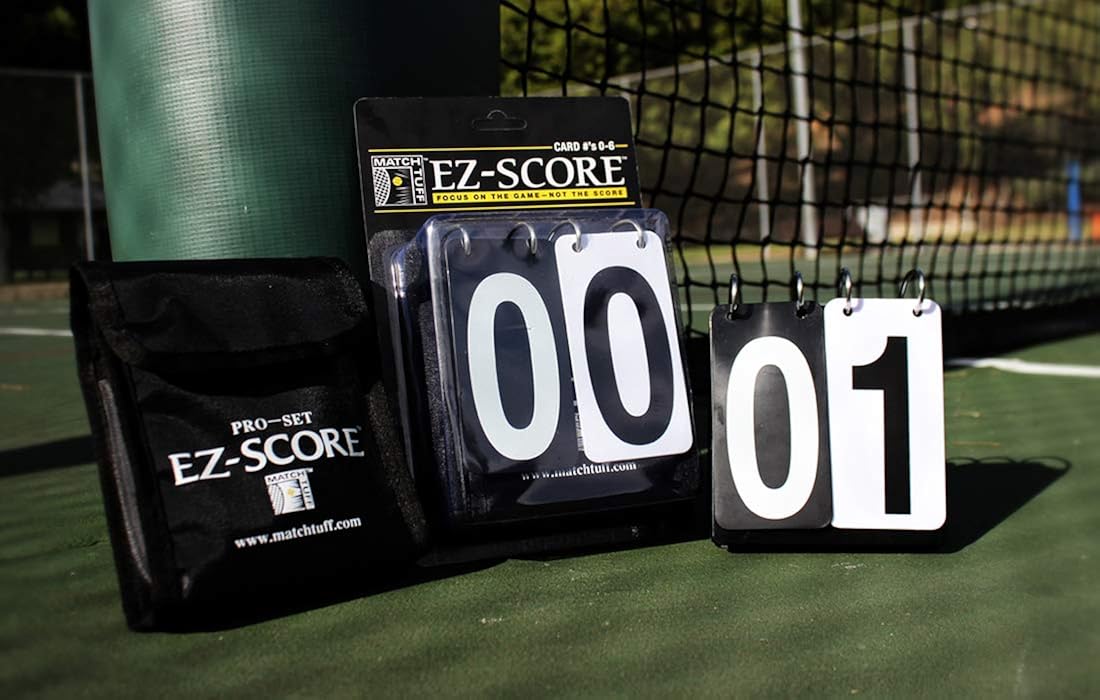 Match Tuff EZ Score (0-6) | Portable Tennis Score Keeper | EZ-FLIP | Outdoor/Indoor : Tennis Equipment : Clothing