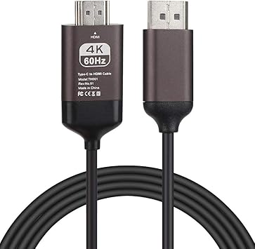 ASHATA Cable DisplayPort (DP) a HDMI, 2M 4K 60HZ DP estándar Macho ...