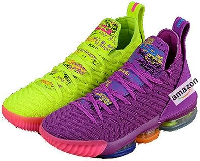 lebron 16 green and purple